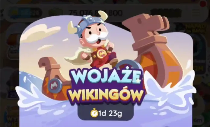 Wydarzenie Monopoly Go Wojaze Wikingow (lista nagród)